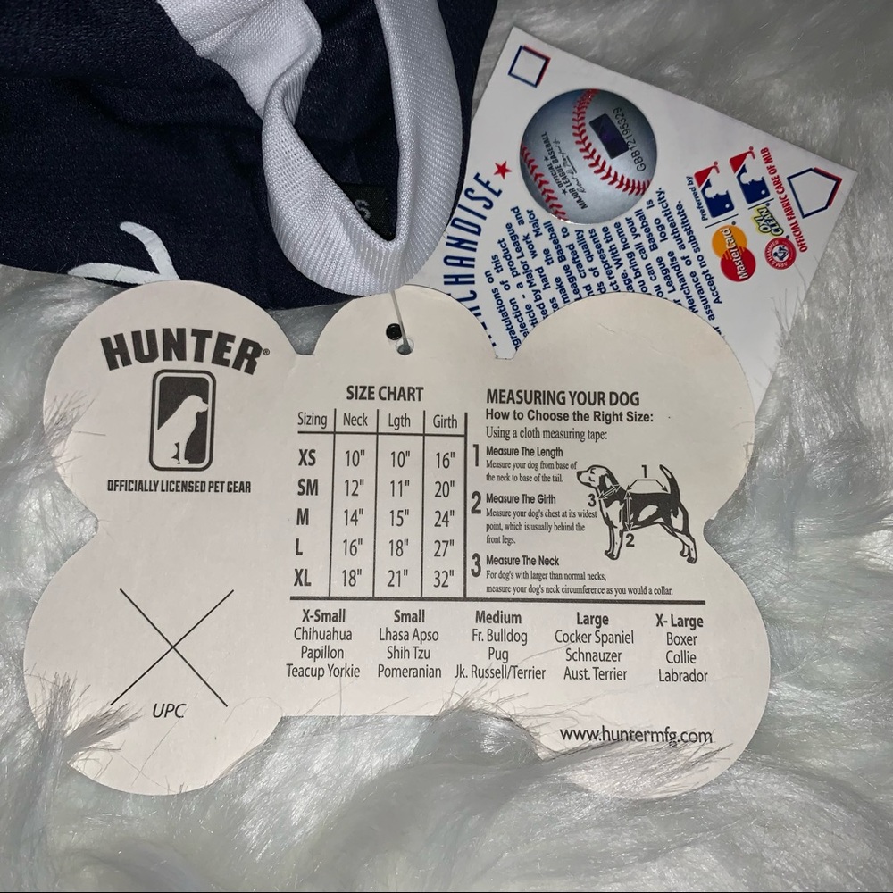 Yankees Navy Dog Jersey Sz small - Picture 4 of 7
